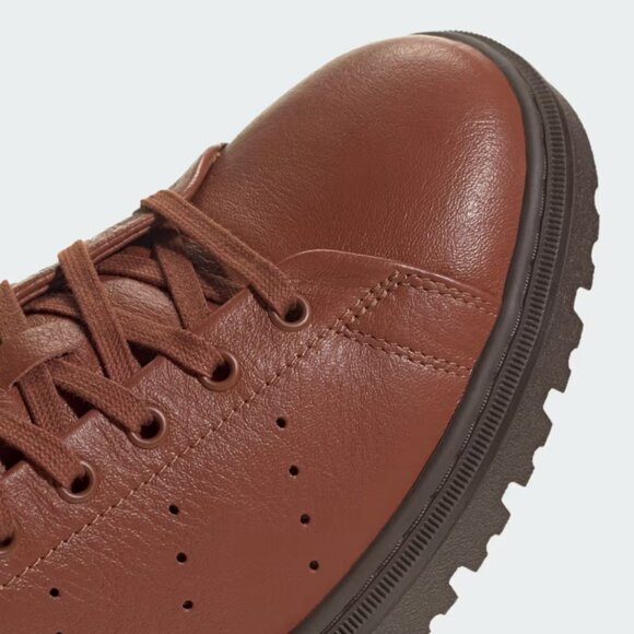 Adidas Originals- STAN SMITH FREIZEIT SHOES 6- redwood- NWT Brand new - Picture 8 of 9